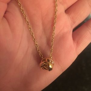 Kate Spade Forever Knot Necklace (gold)